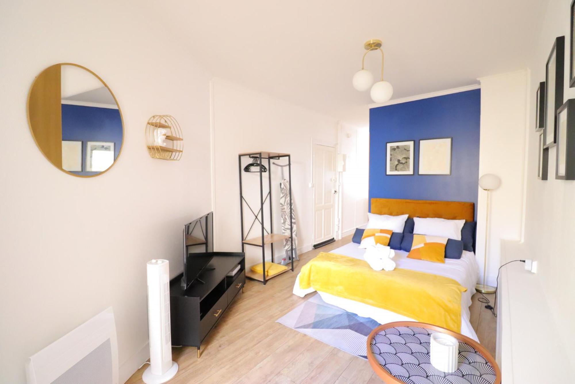 Le Neo - Studio Chic Avec Sa Cour Privative Et Fibre Bergerac Chambre photo