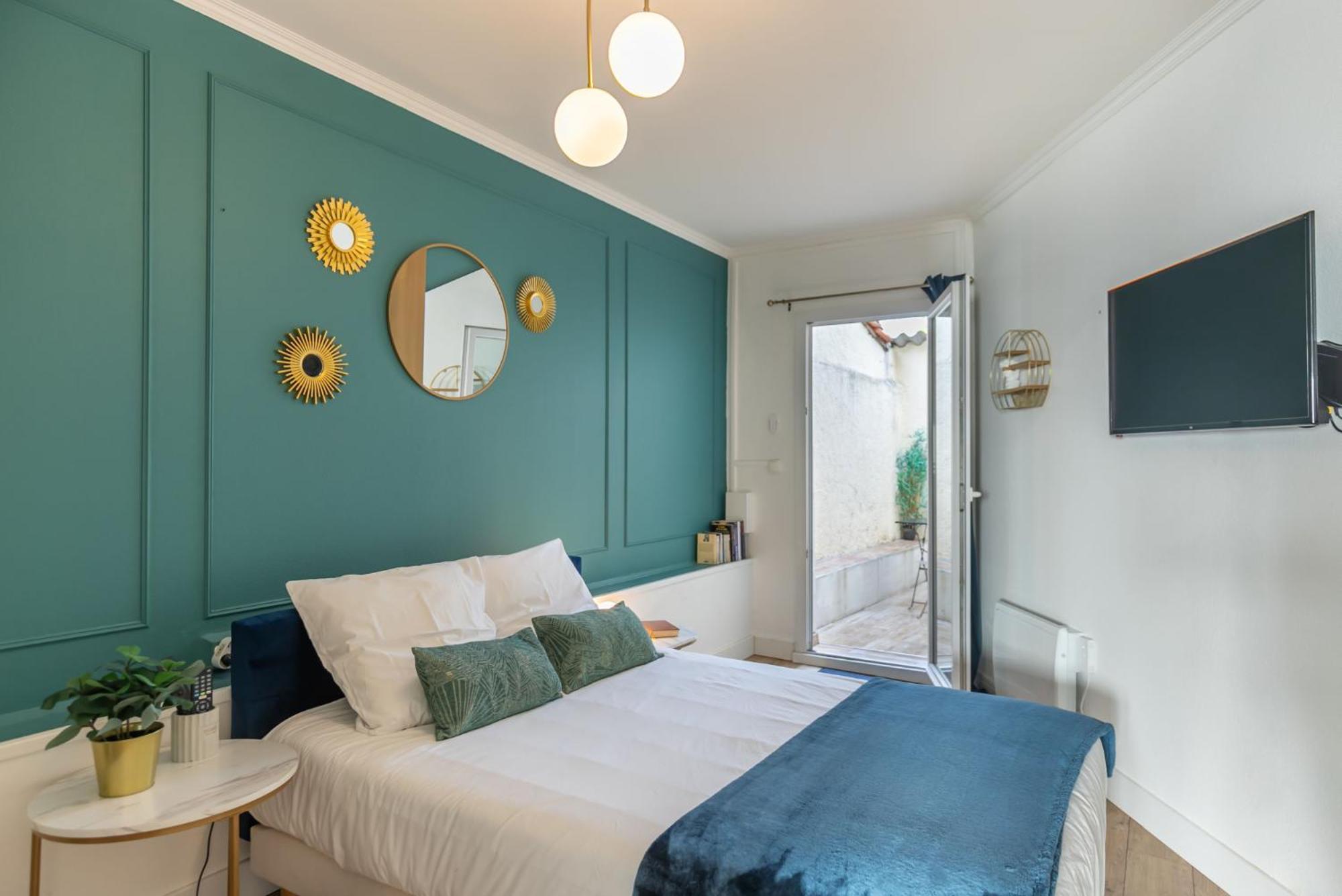 Le Neo - Studio Chic Avec Sa Cour Privative Et Fibre Bergerac Extérieur photo